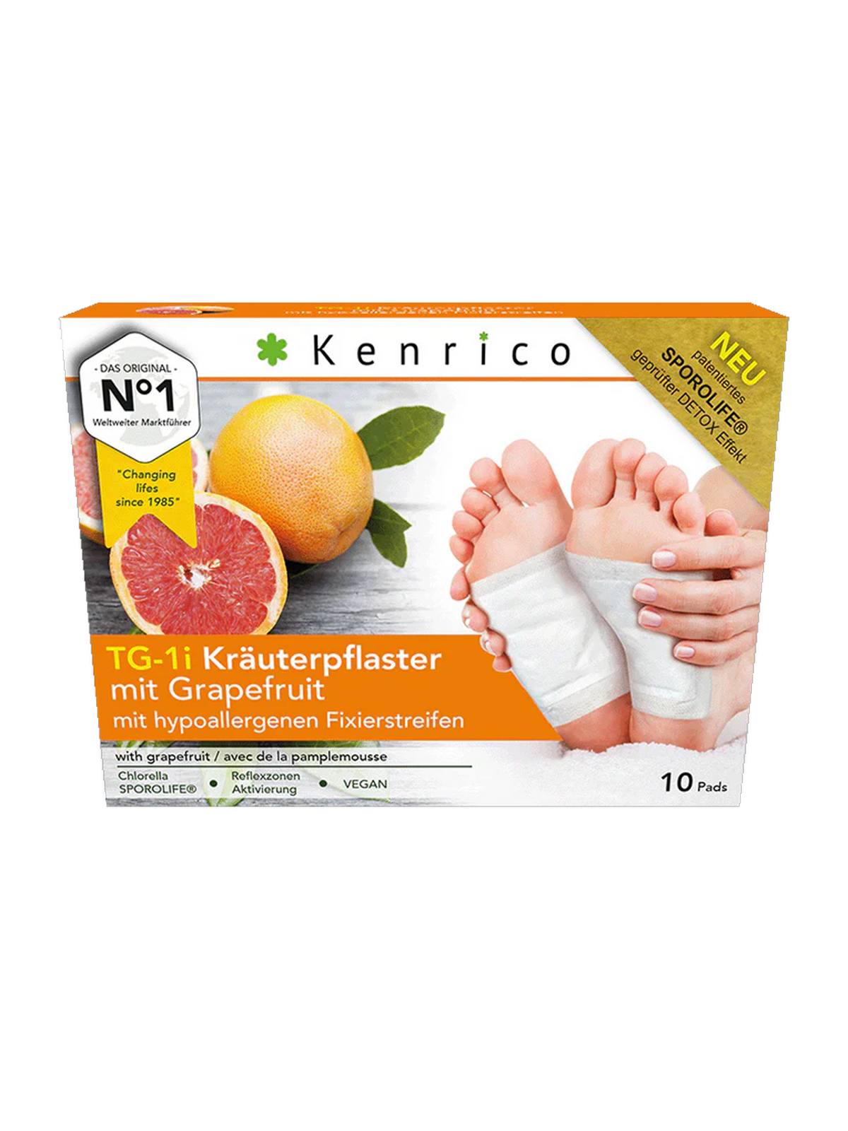 3x TG-1i Kräuterpflaster – Grapefruit & Sporolife® - phiwana