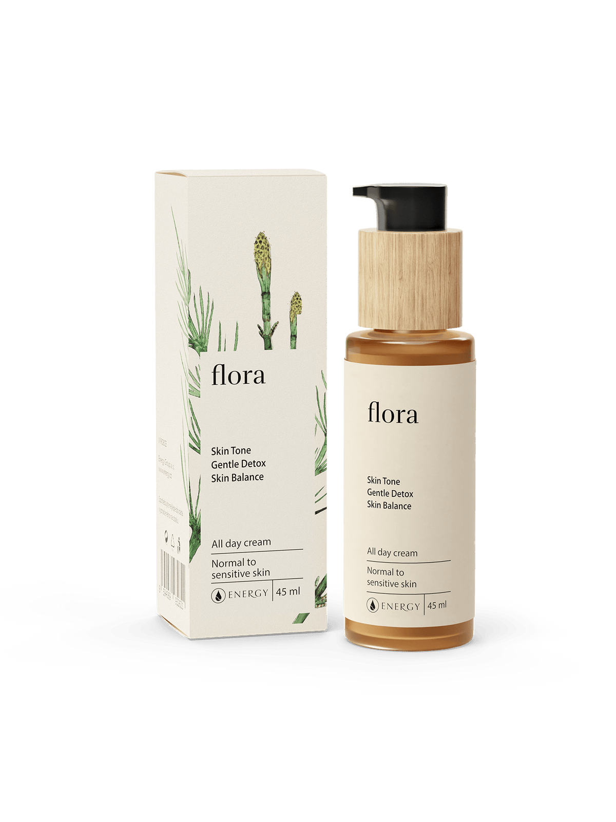 Flora element – Gesichtscreme für problematische Haut - phiwana