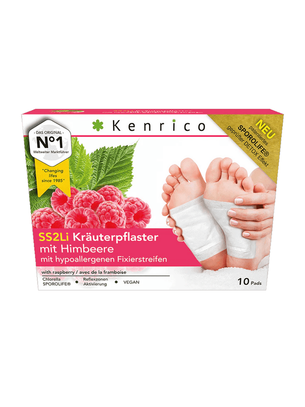SS2Li Kräuterpflaster – Himbeere & Sporolife® - phiwana