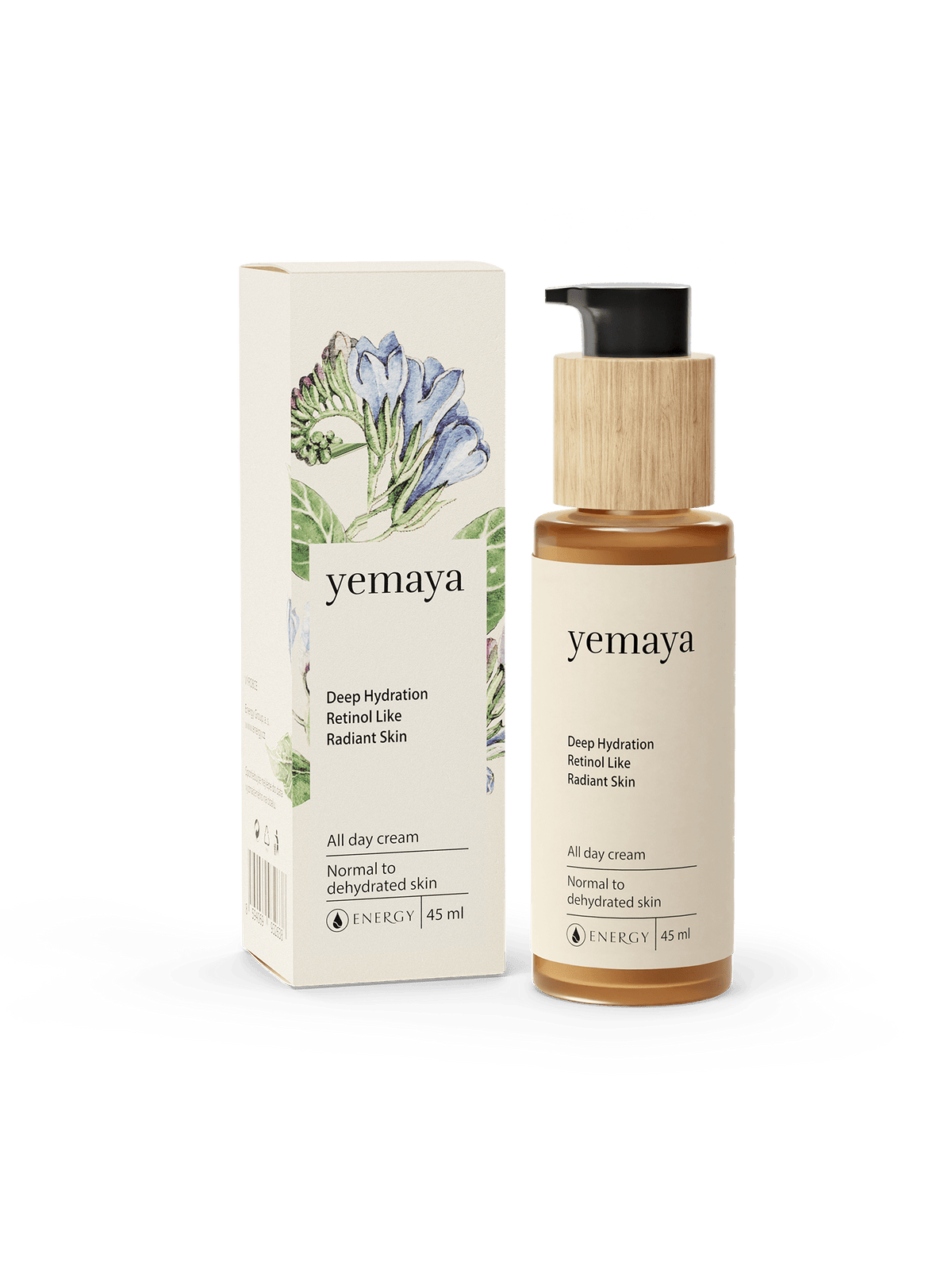 Yemaya element – Gesichtscreme für dehydrierte Haut - phiwana